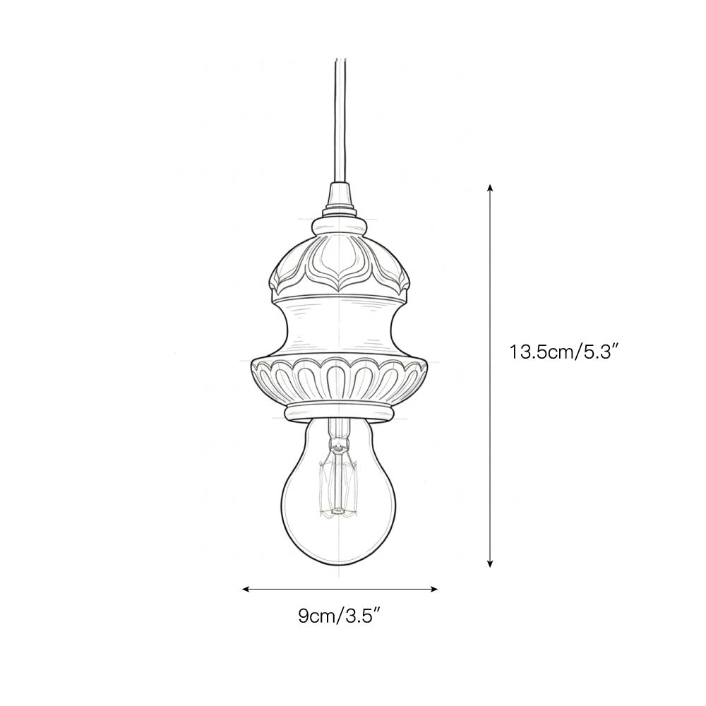 Tomiya Wood Swag Lights — view 5