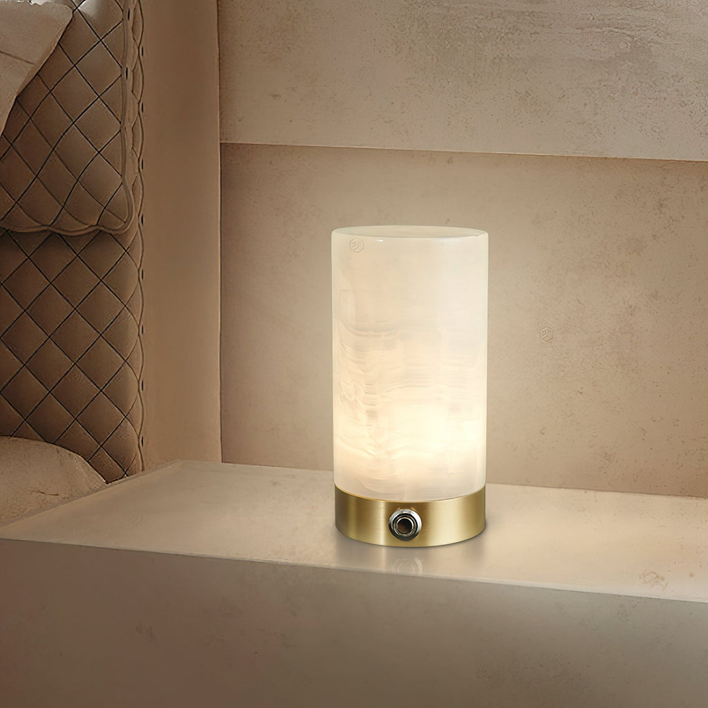 Totem Alabaster Table Lamp (built-in battery) — view 10