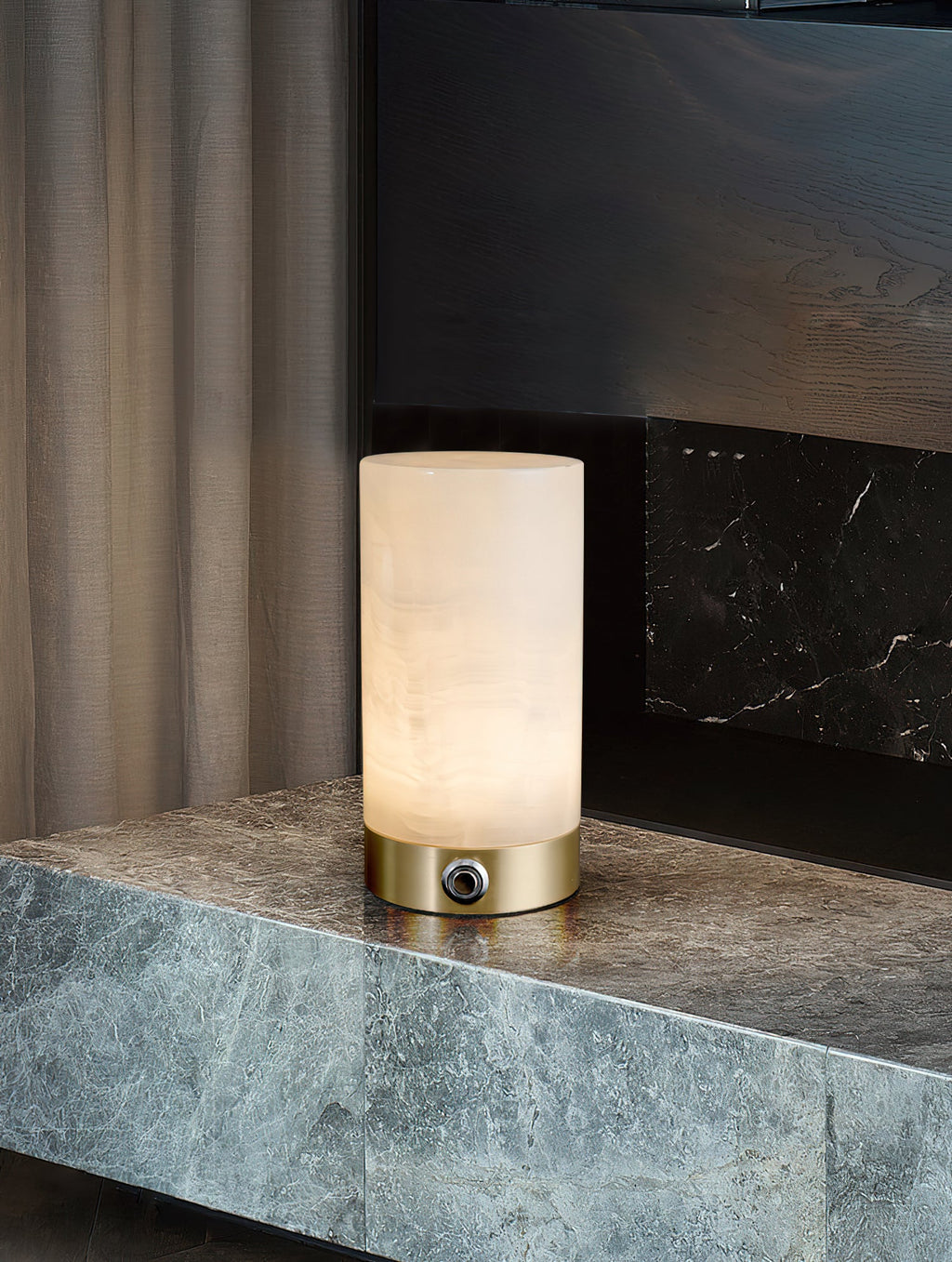 Totem Alabaster Table Lamp (built-in battery) — view 2