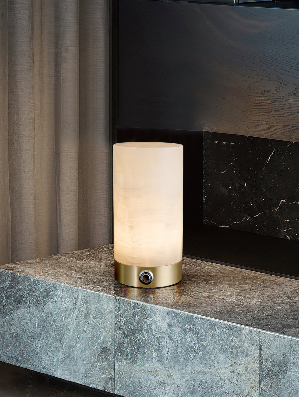 Totem Alabaster Table Lamp (built-in battery) — view 2