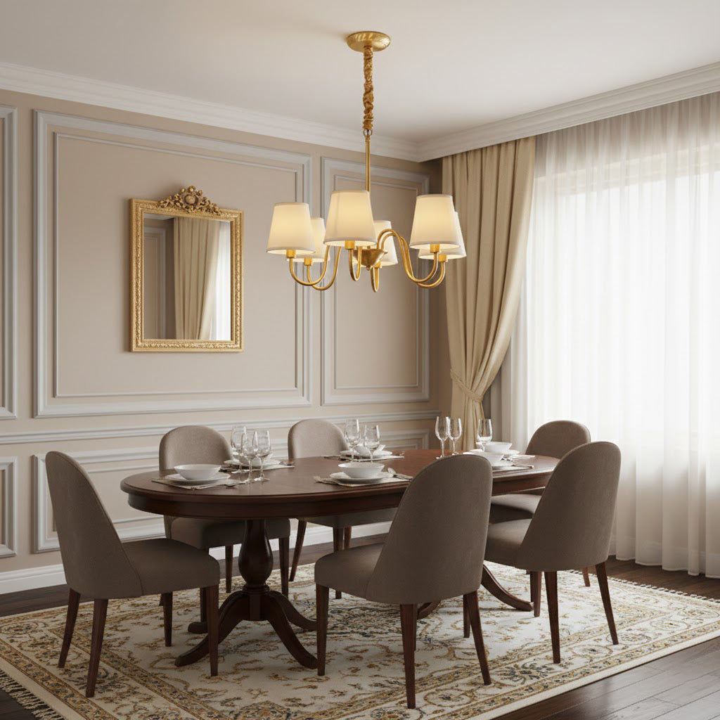 Aged Stacey Chandelier — view 16
