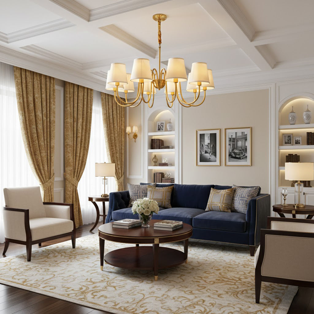 Aged Stacey Chandelier — view 18