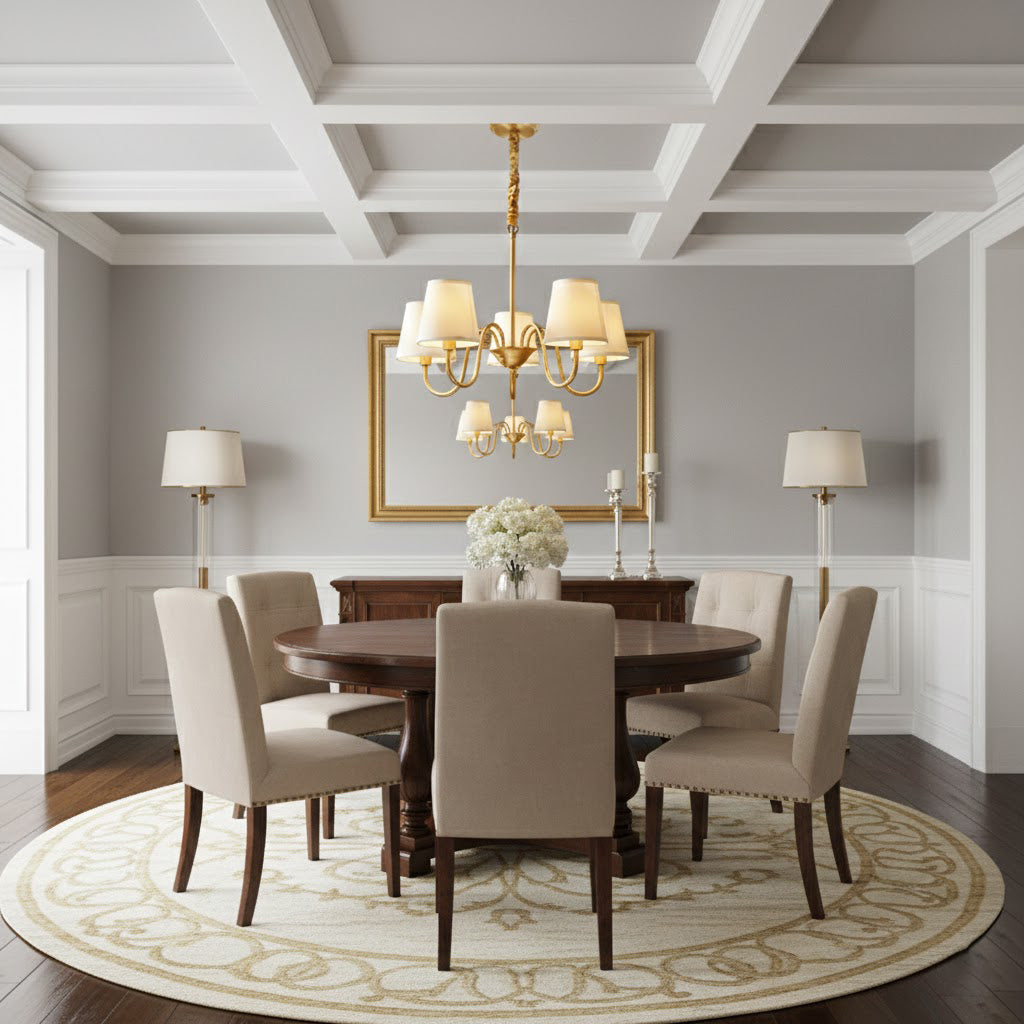 Aged Stacey Chandelier — view 19