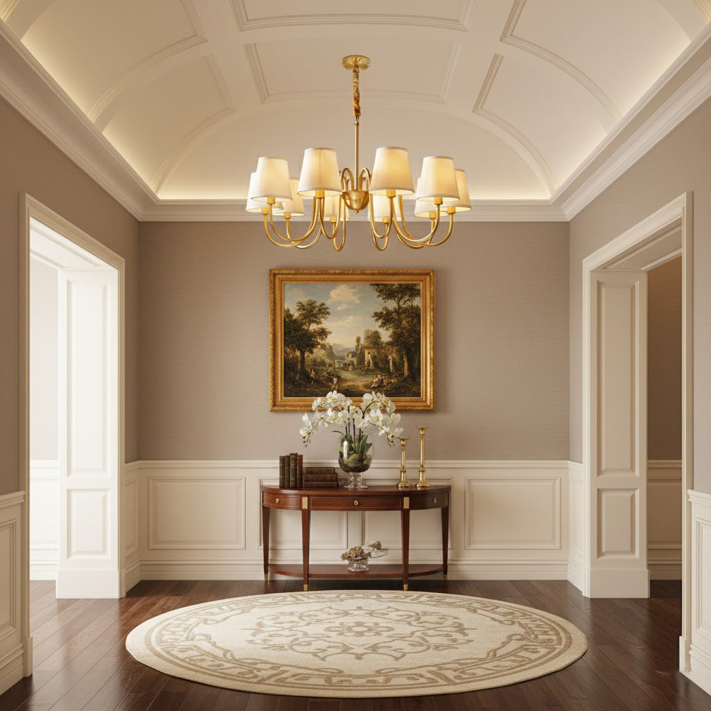 Aged Stacey Chandelier — view 20