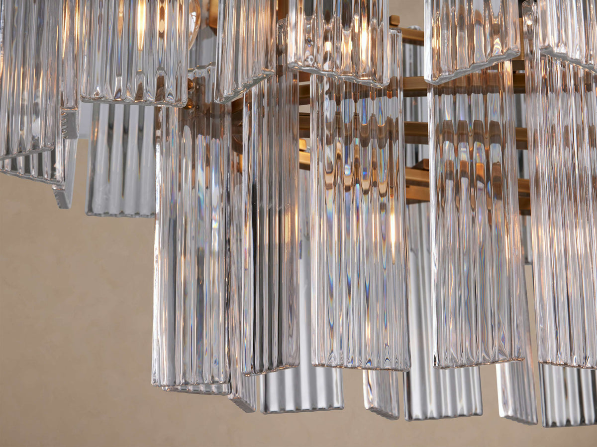 Artisan Delsie Oval Tiered Chandelier — view 5