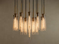 Artisan Colleena Hammered Glass Round Chandelier — view 1