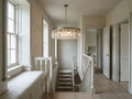 Sculptural Leyland Round Chandelier — view 1
