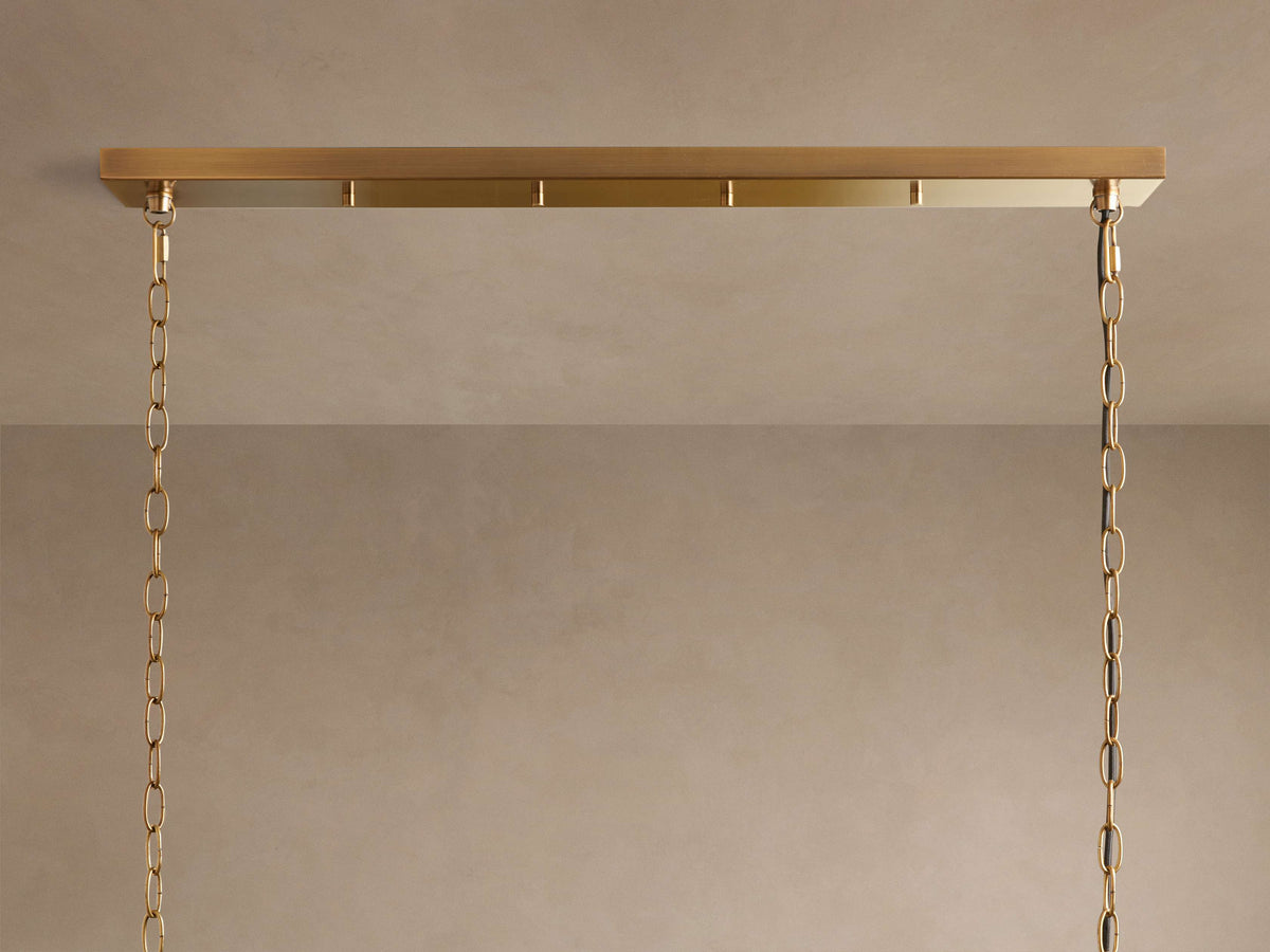 Heritage Andreas Linear Chandelier — view 4