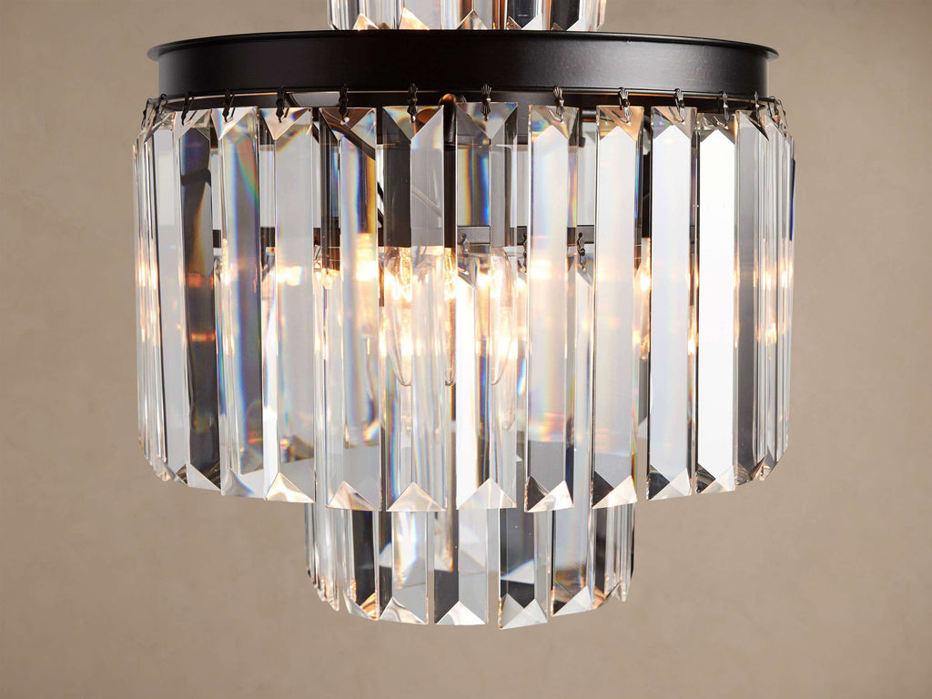 Sculptural Leyland 6 Light Chandelier — view 3