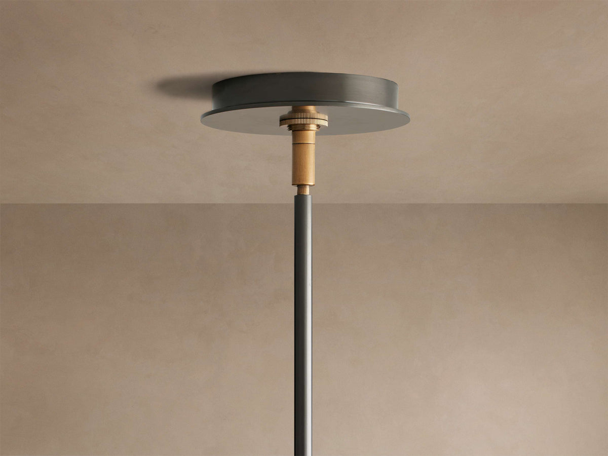 Artisan Daphne Fabric Round Chandelier — view 5