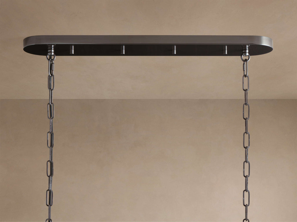 Heritage Ghiaccio Oval Chandelier — view 4
