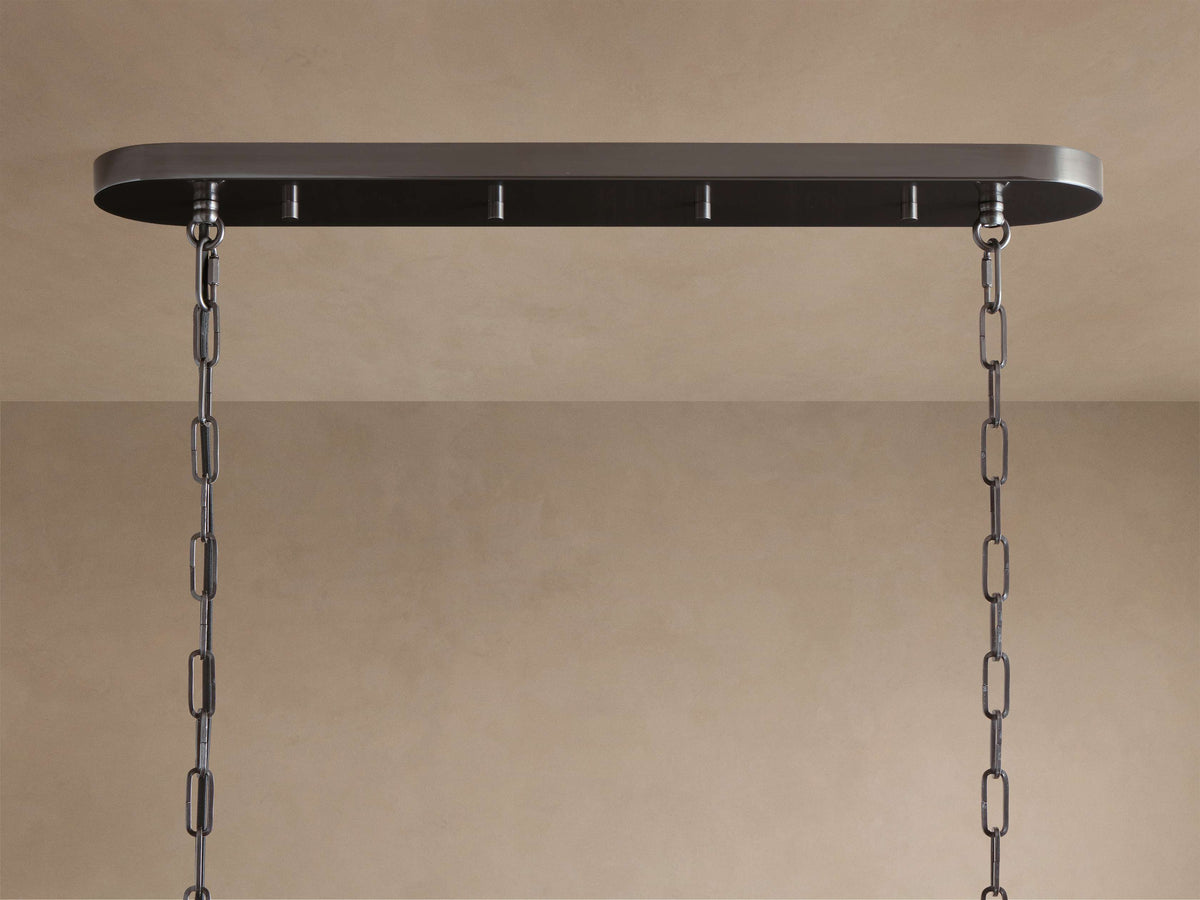 Heritage Ghiaccio Oval Chandelier — view 4