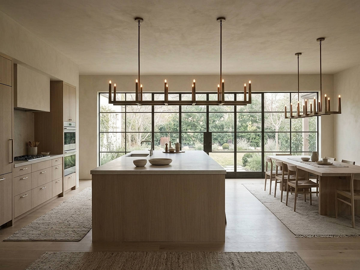 Signature Emmet Linear Chandelier — view 1