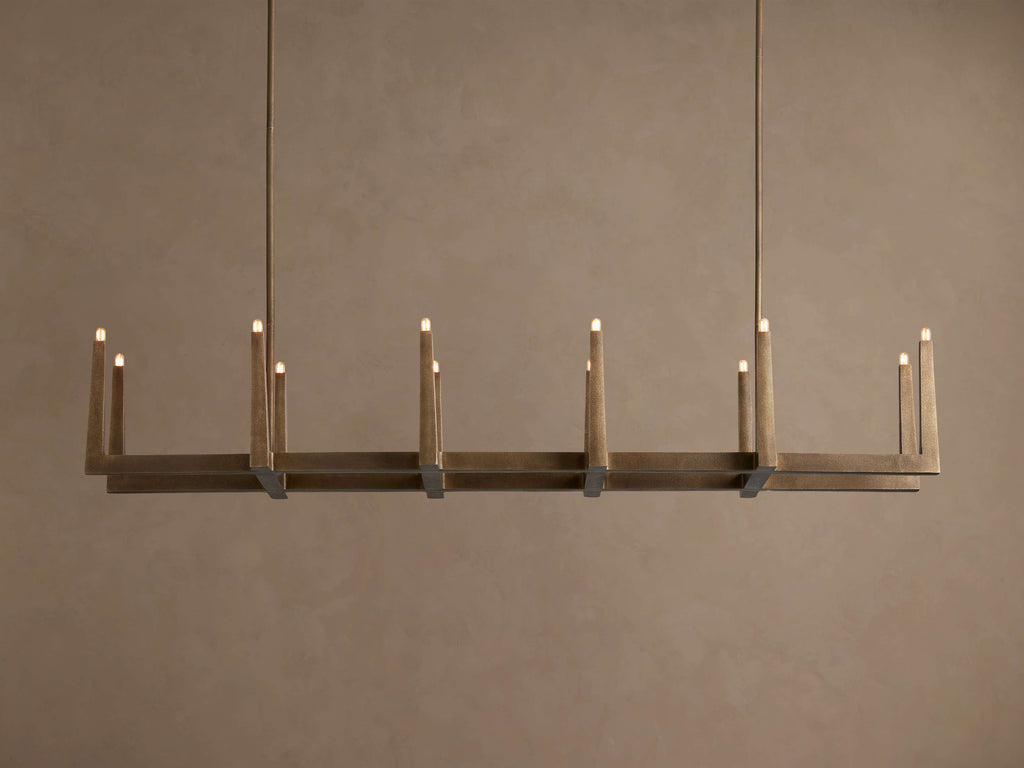 Signature Emmet Linear Chandelier — view 2