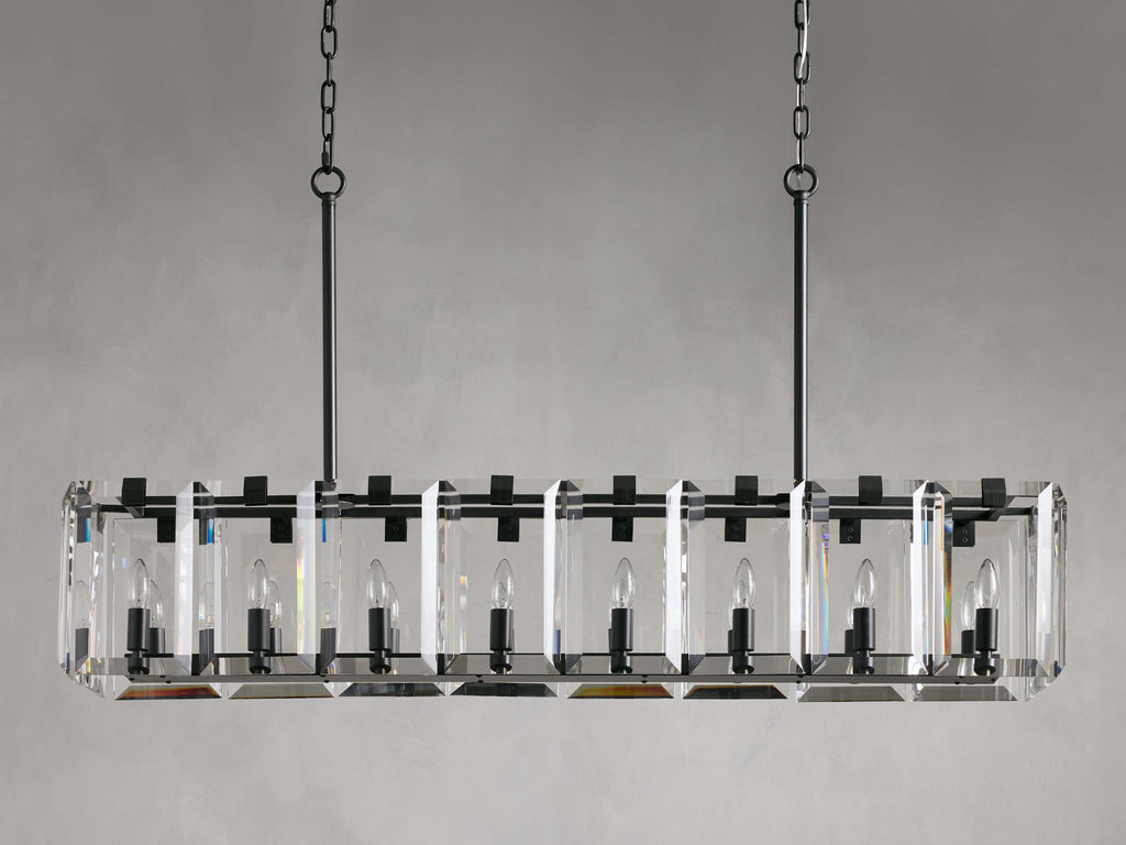 Heritage Amaya Rectangular Chandelier — view 5