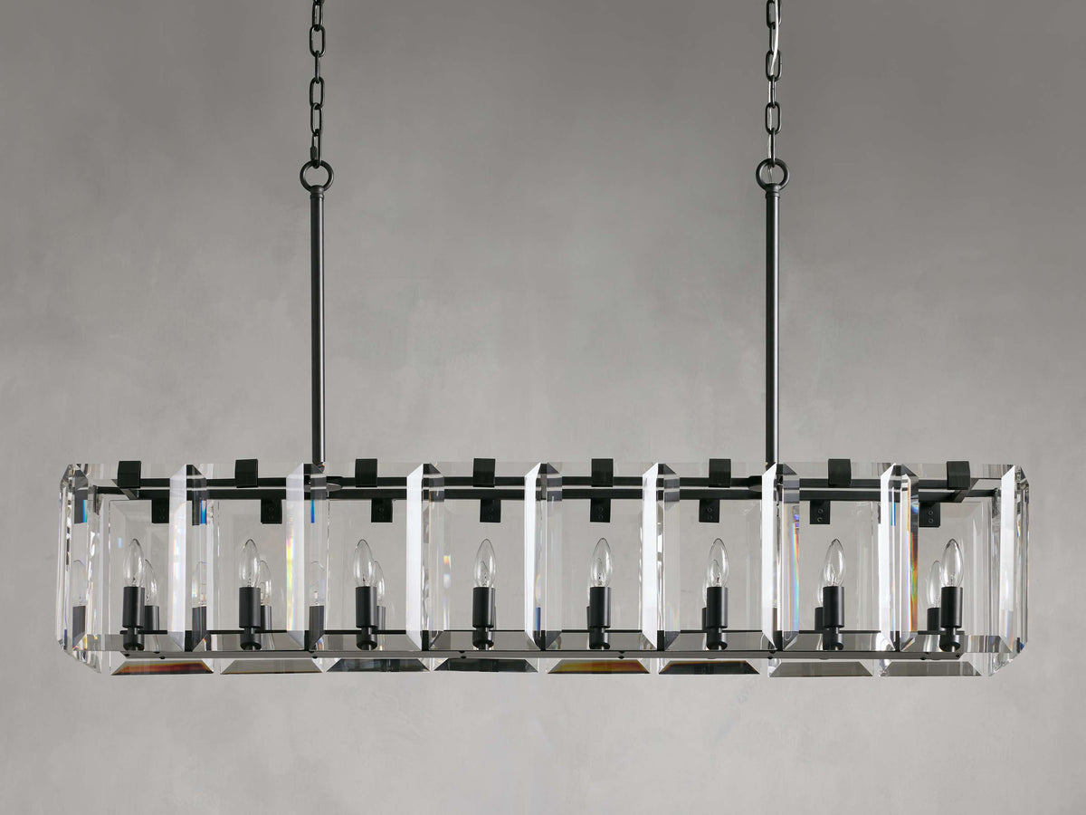 Heritage Amaya Rectangular Chandelier — view 5