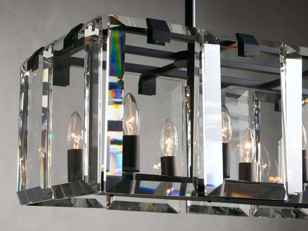 Heritage Amaya Rectangular Chandelier — view 6