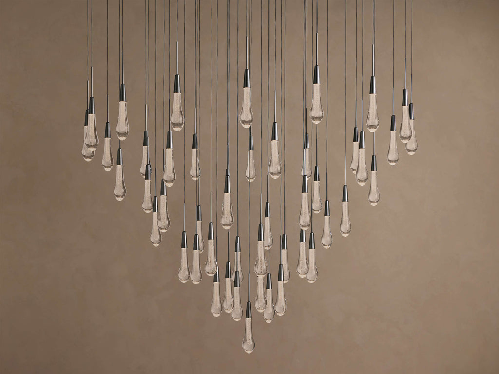 Signature Soltaire 58" Round Chandelier in Bronze — view 3