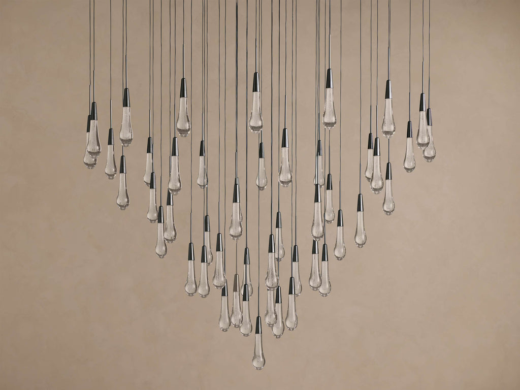 Signature Soltaire 58" Round Chandelier in Bronze — view 4