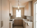 Heritage Andreas Linear Chandelier in Nickel — view 1