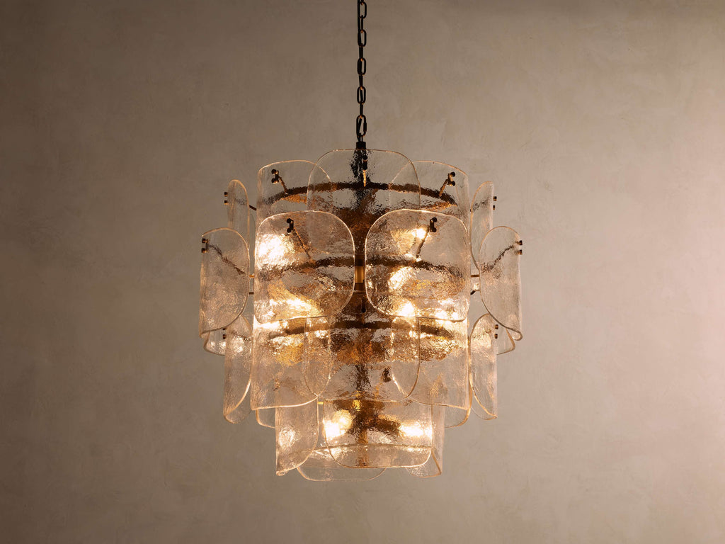 Artisan Blaire Round Chandelier in Clear — view 3