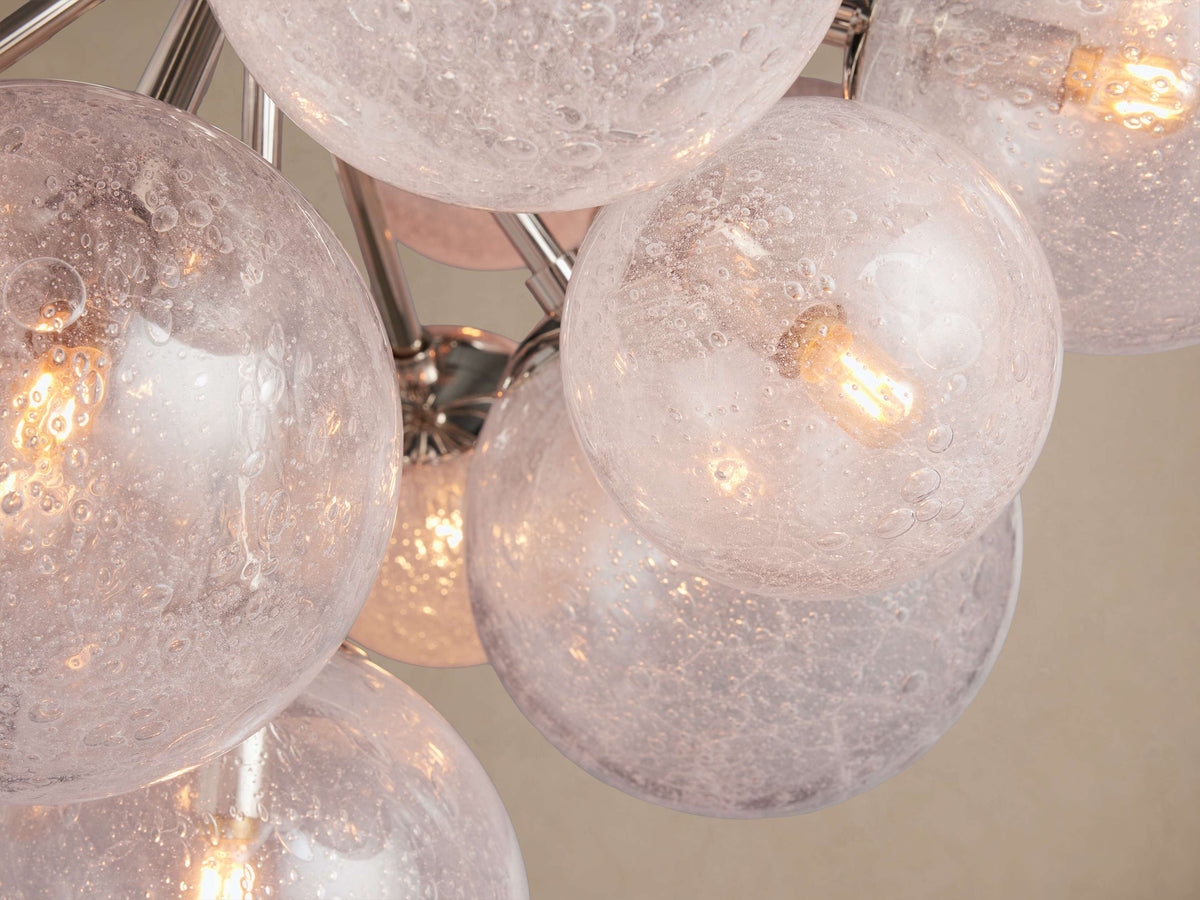 Signature Mandoza Chandelier in Nickel — view 5