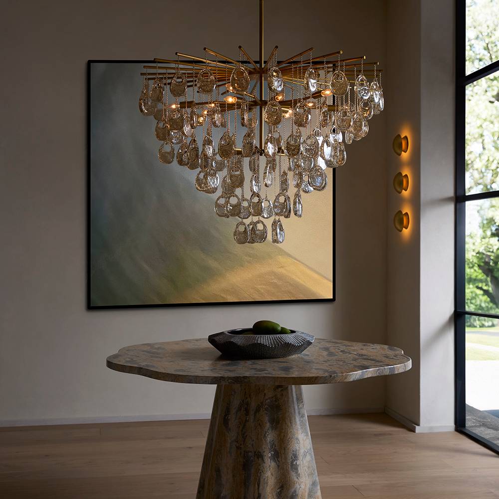 Sculptural Jacqueline Large Chandelier — view 2