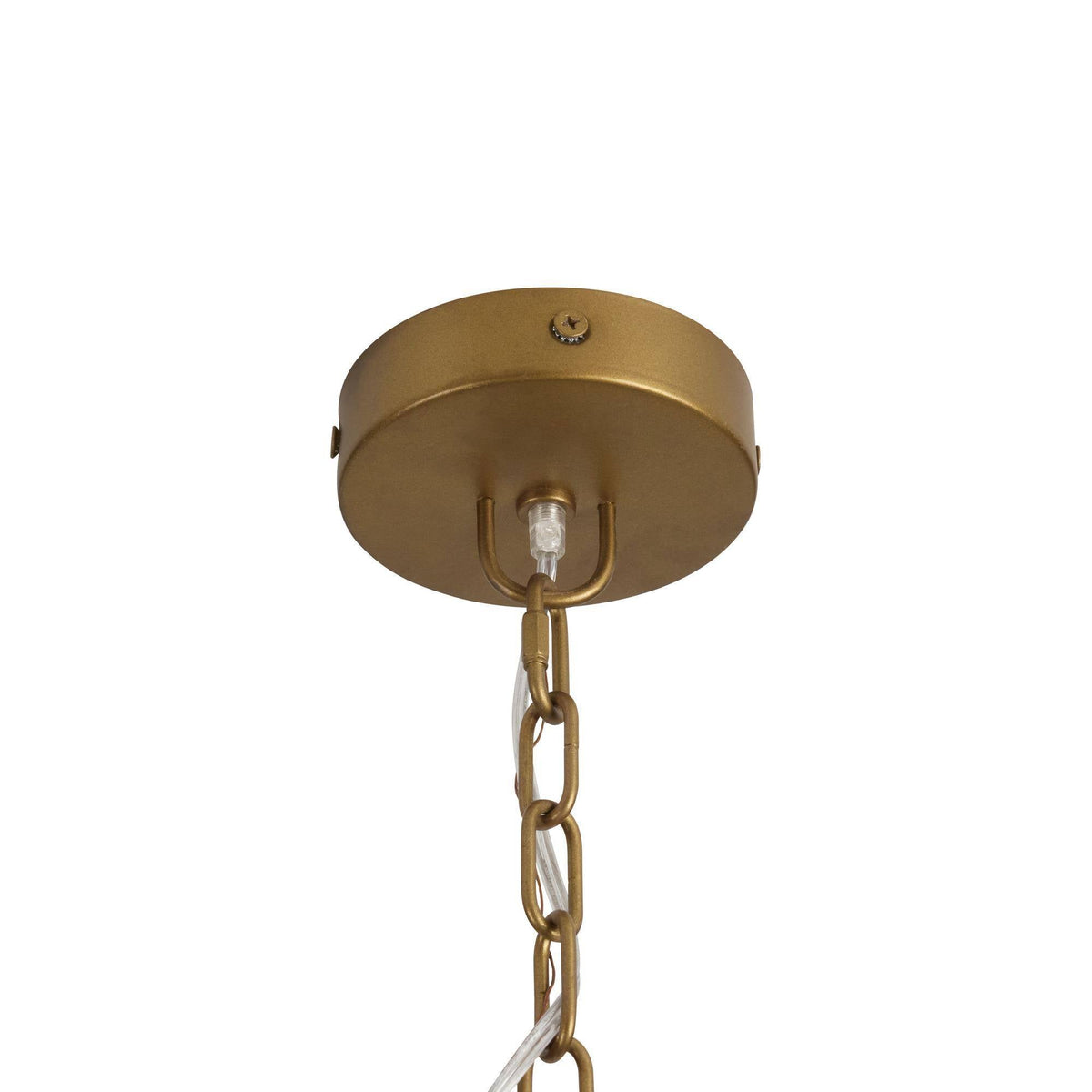 Heritage Bilal Round Chandelier – White — view 8
