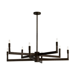 Sculptural Griff Chandelier – Black