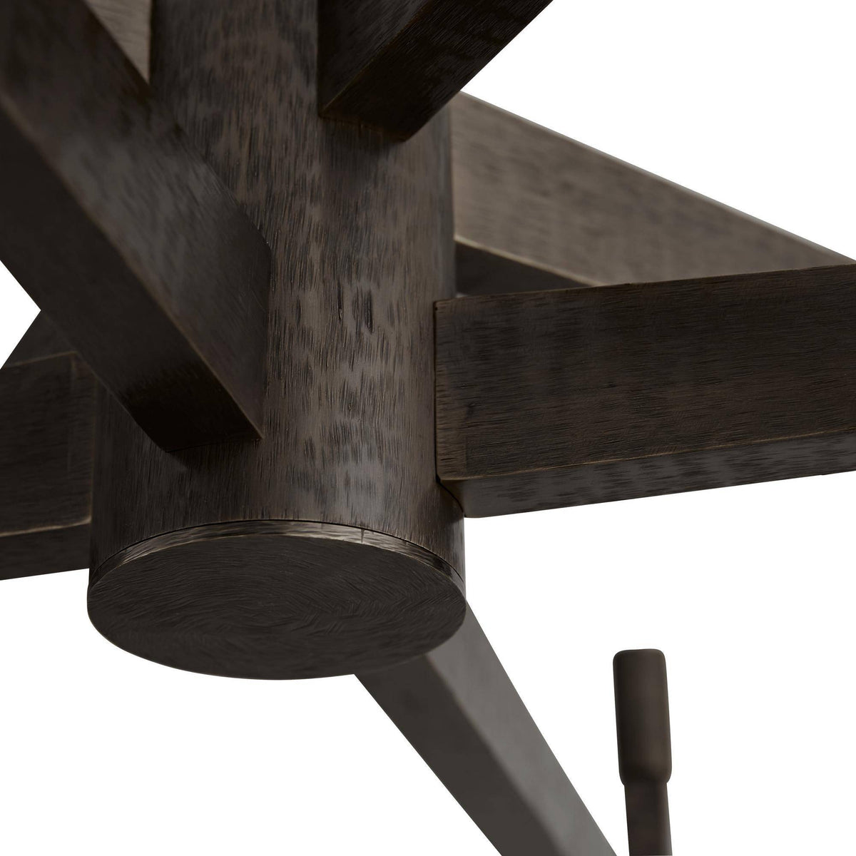 Sculptural Griff Chandelier – Black — view 8
