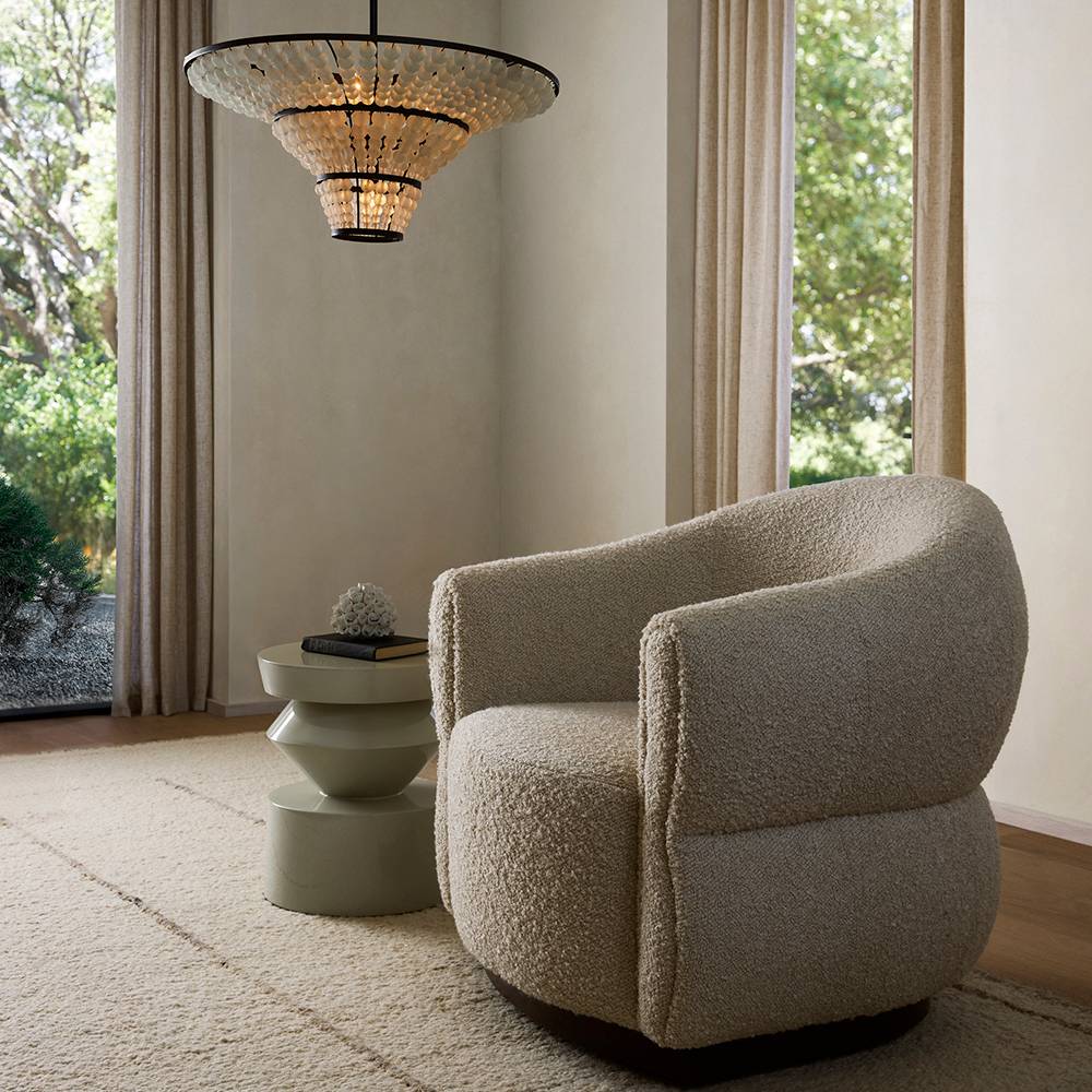Sculptural Lulu Beaded Chandelier — view 4
