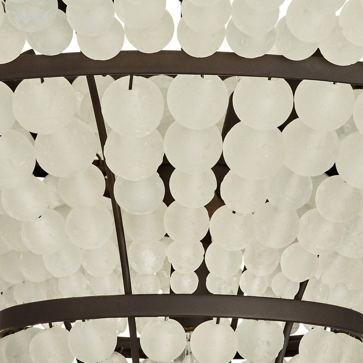 Sculptural Lulu Beaded Chandelier — view 7