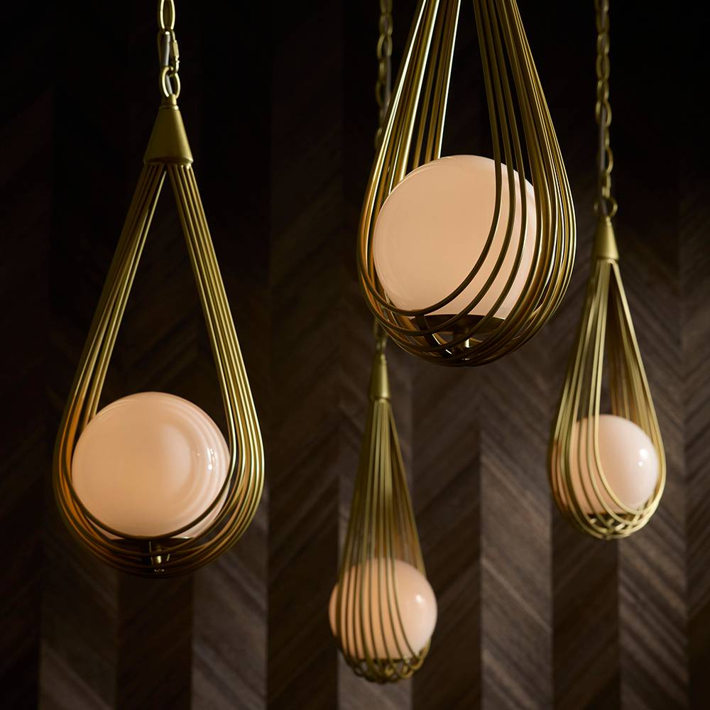 Heritage Ova Multi-Drop Chandelier — view 2