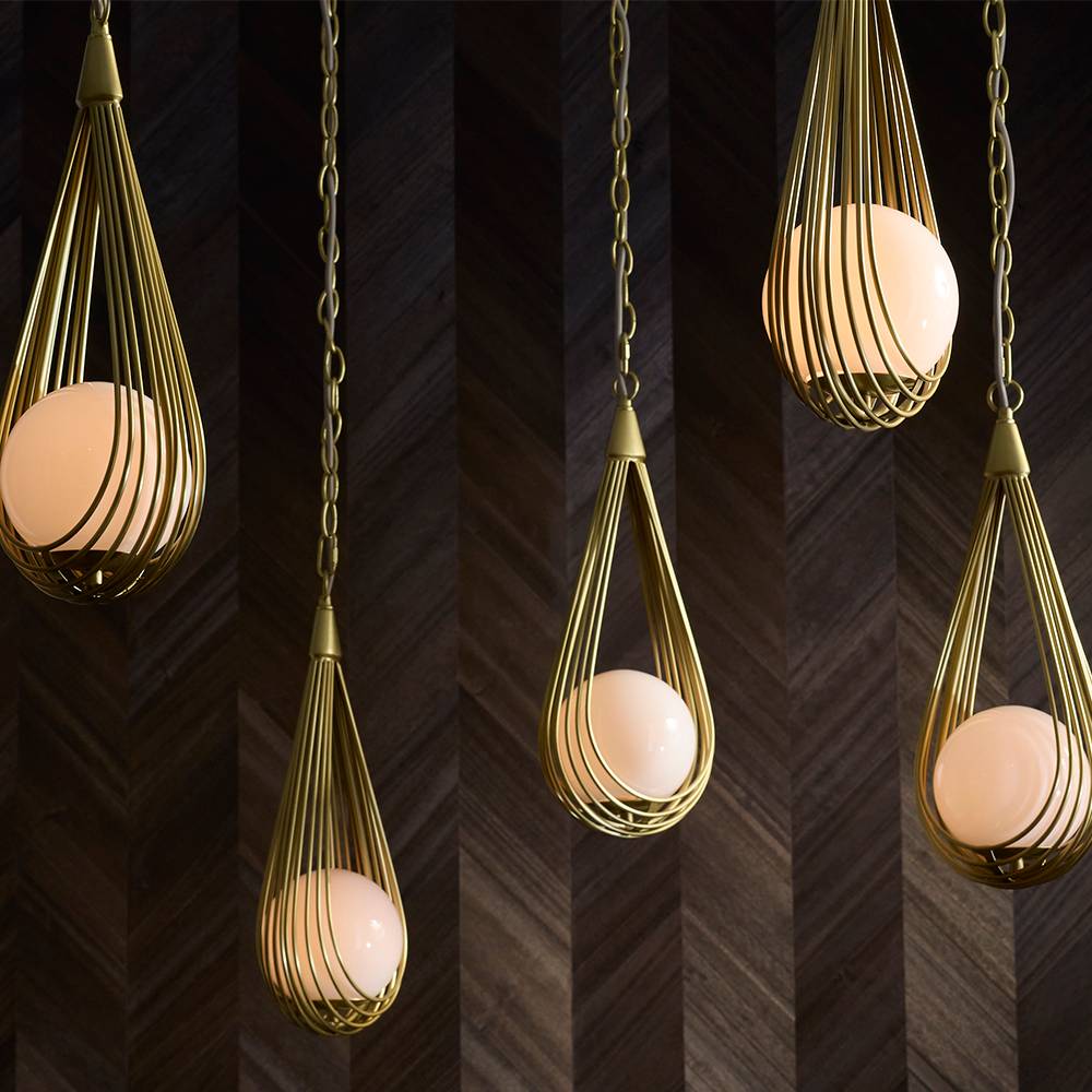 Heritage Ova Multi-Drop Chandelier — view 4
