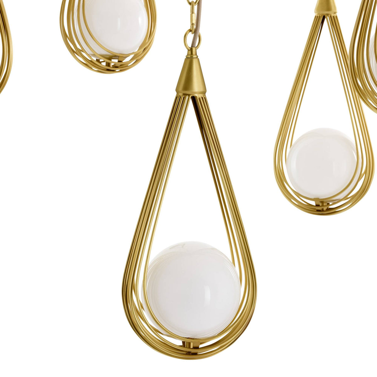 Heritage Ova Multi-Drop Chandelier — view 7