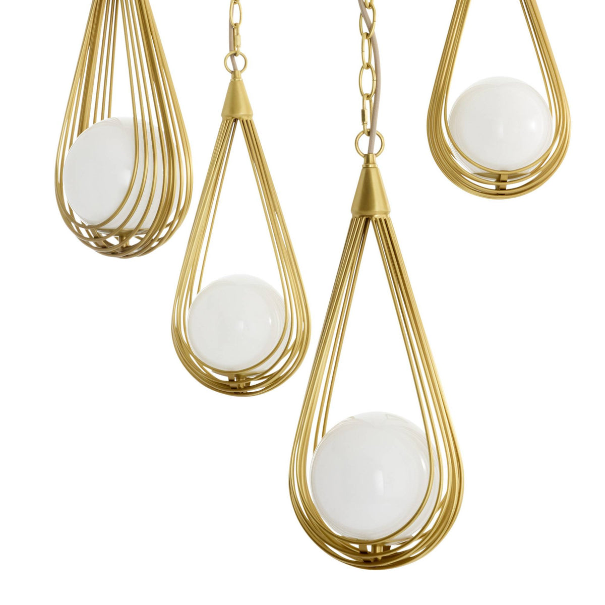 Heritage Ova Multi-Drop Chandelier — view 9
