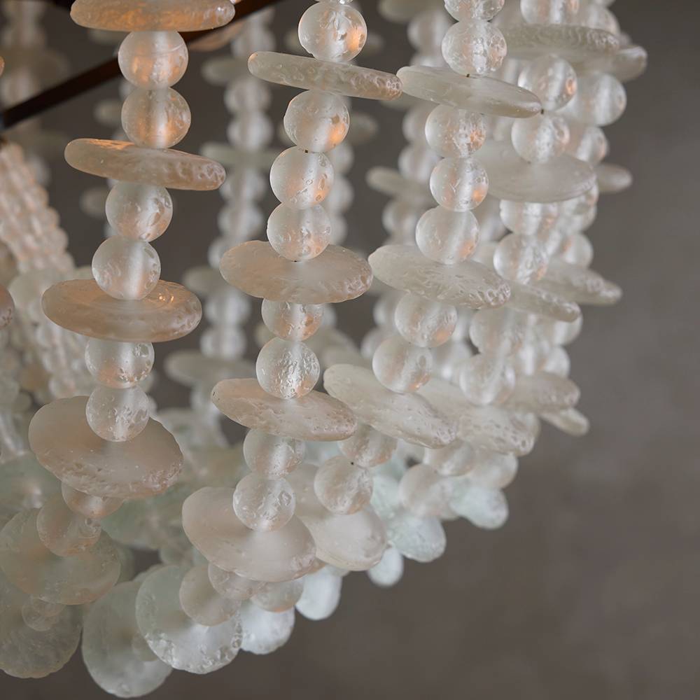 Heritage Cyprus Beaded Chandelier — view 2