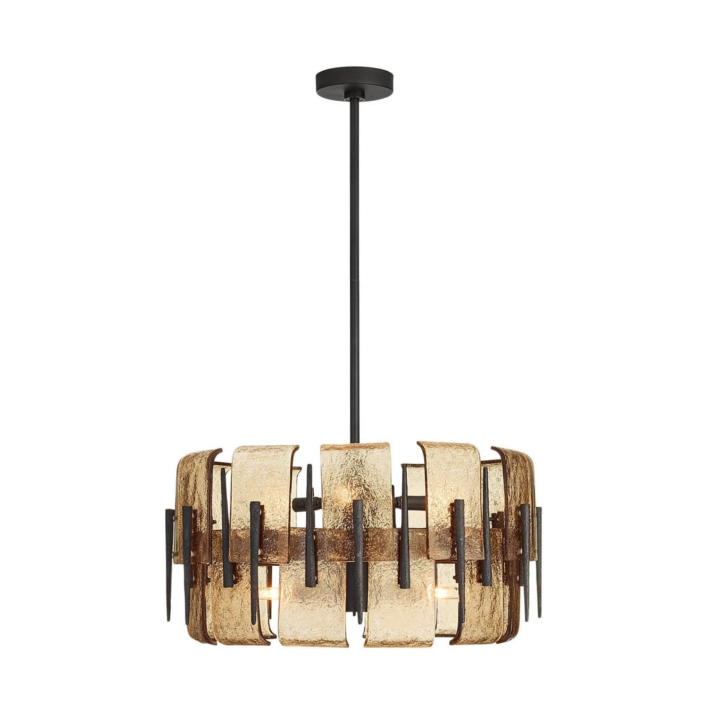 Sculptural Lumora Chandelier — view 1