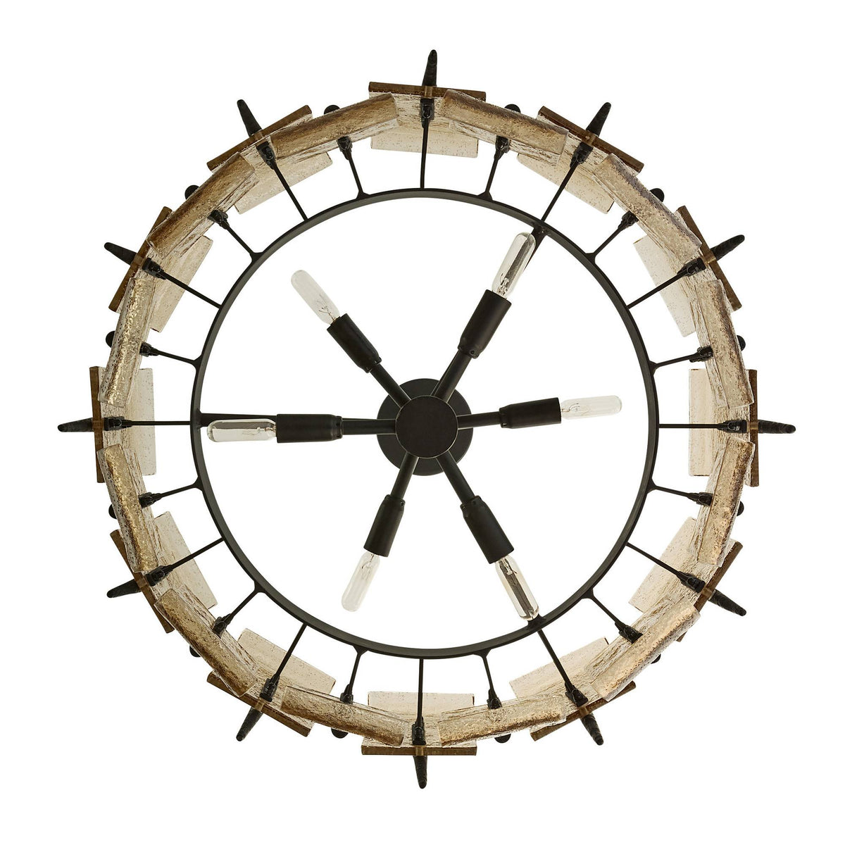 Sculptural Lumora Chandelier — view 11