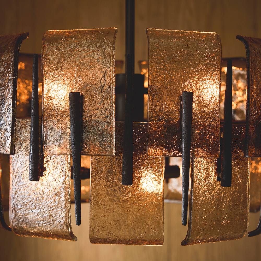 Sculptural Lumora Chandelier — view 2