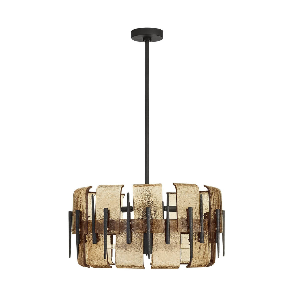 Sculptural Lumora Chandelier — view 3