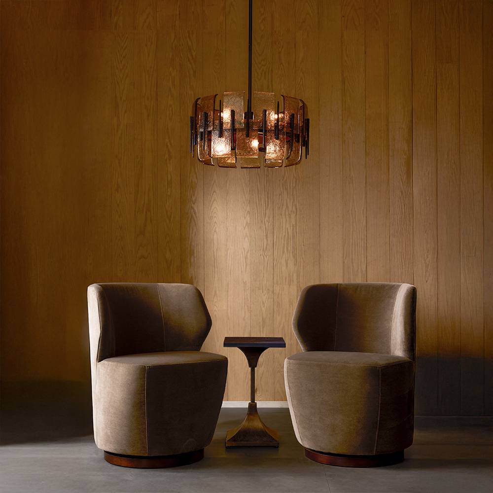 Sculptural Lumora Chandelier — view 4