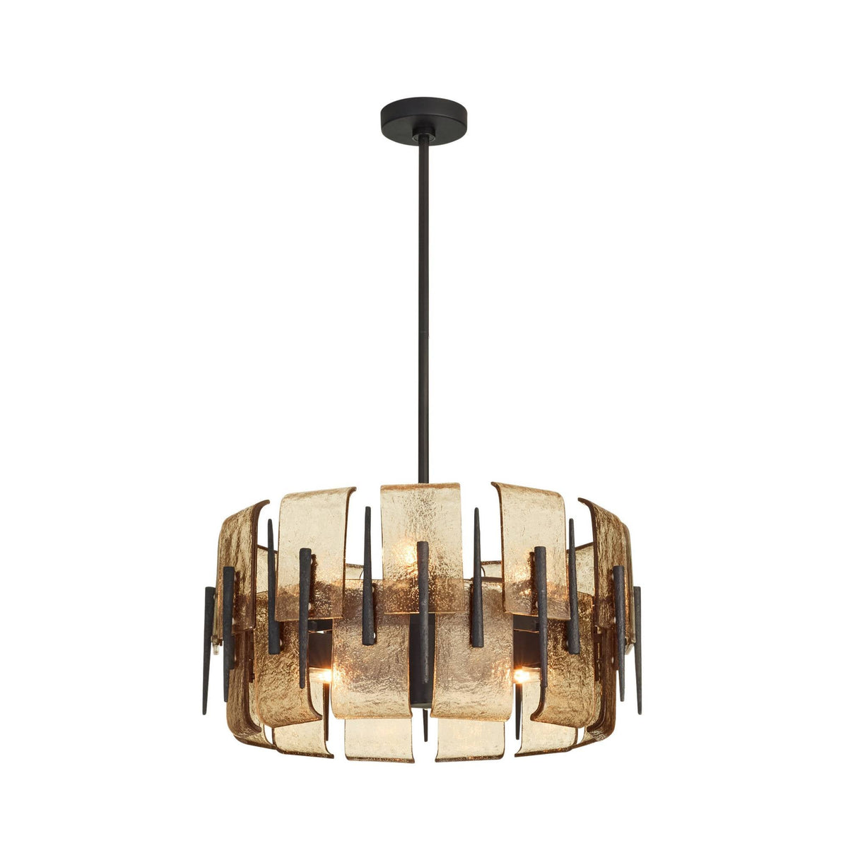 Sculptural Lumora Chandelier — view 5