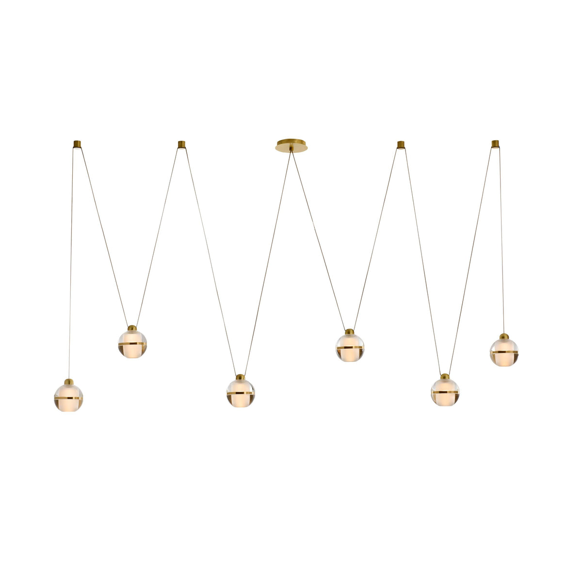 Heritage Noble Multi-Drop Chandelier — view 1