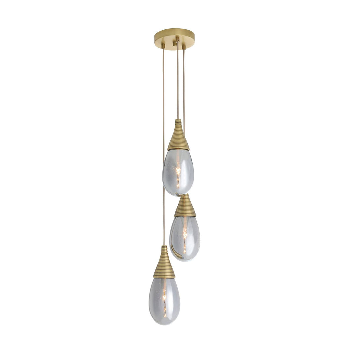 Sculptural Giselle Multi-Port Chandelier — view 1