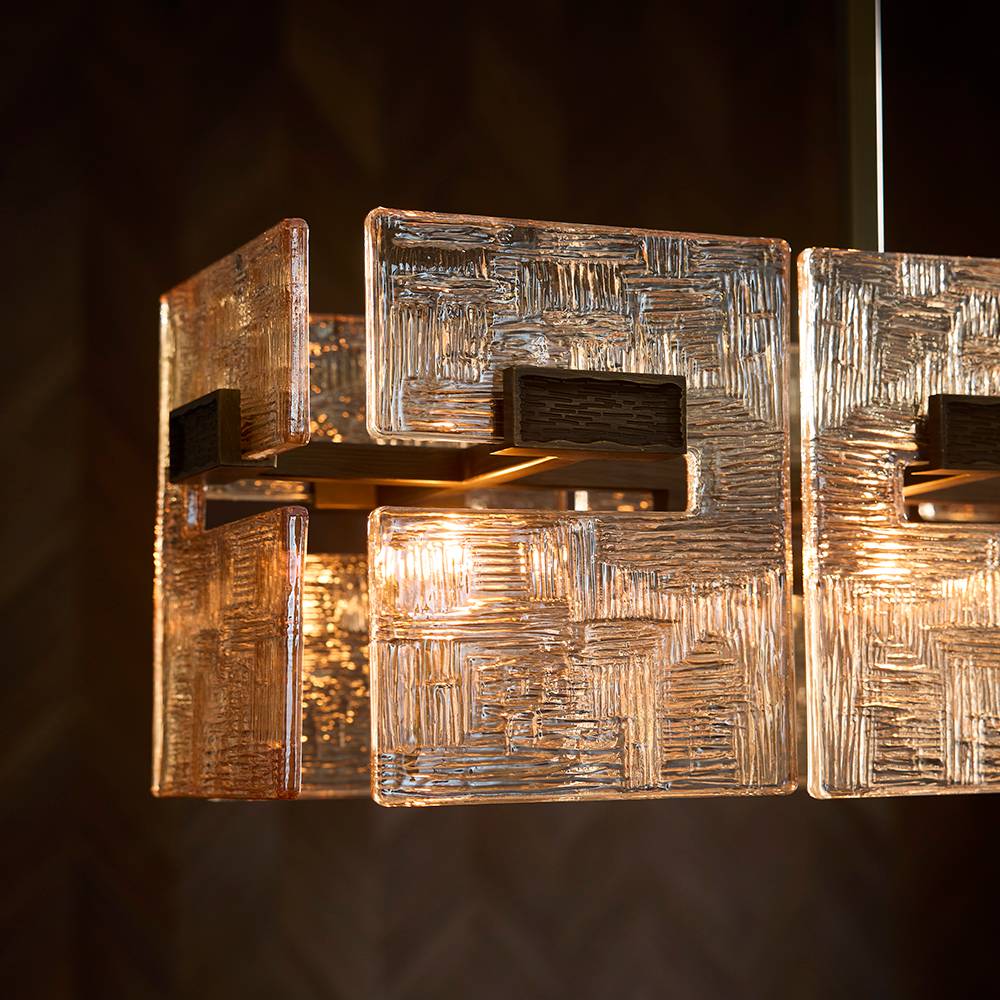 Heritage Vetrina Linear Chandelier — view 2