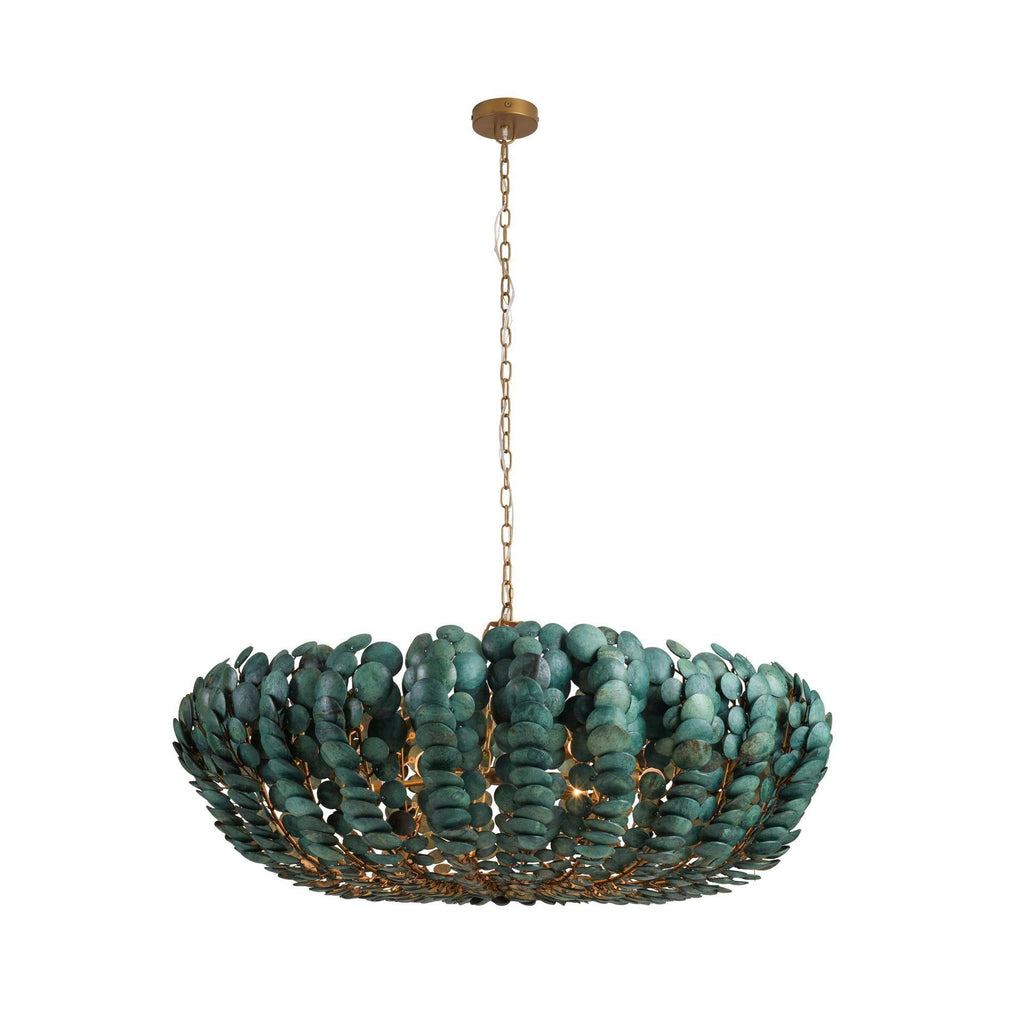 Heritage Bilal Round Chandelier – Blue — view 4