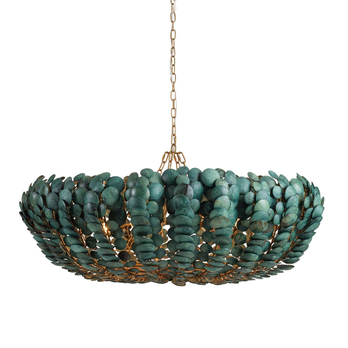 Heritage Bilal Round Chandelier – Blue — view 6