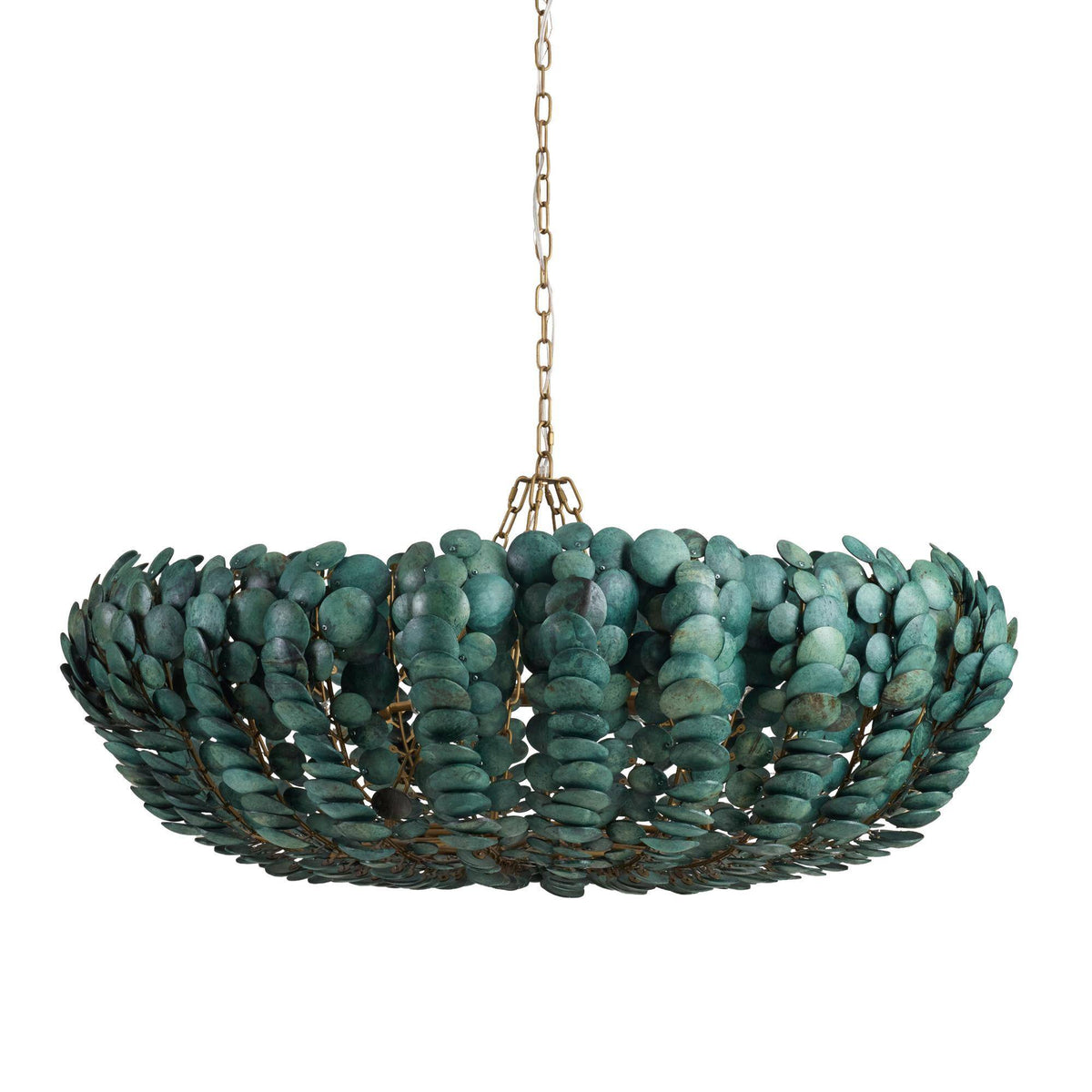 Heritage Bilal Round Chandelier – Blue — view 7