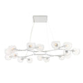 Signature Mahowald Fixed Chandelier – Silver — view 1